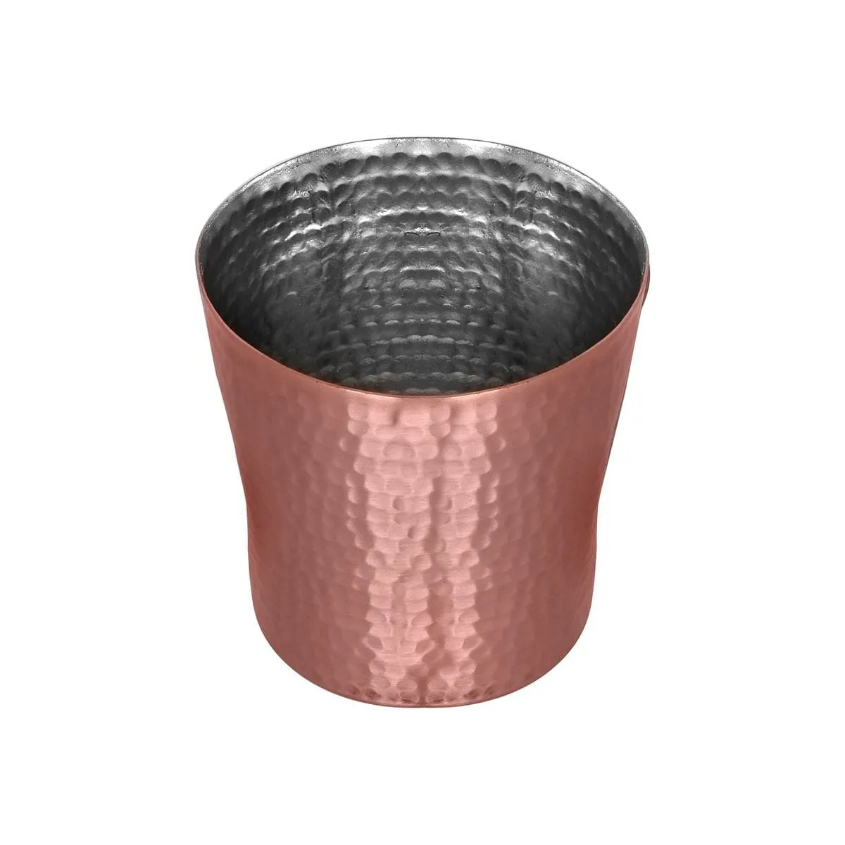 De Kulture Handmade Pure Copper Dimple Glasses Cup Tumbler With Tin Plating Drinkware